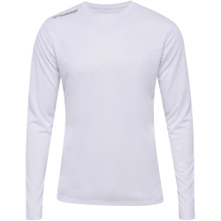 hummel hmlRUN langarm Laufshirt Herren 9001 - white XXL
