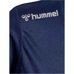 hummel hmlRUN langarm Laufshirt Damen 1009 - black iris XXL