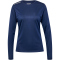 hummel hmlRUN langarm Laufshirt Damen 1009 - black iris XXL