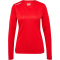hummel hmlRUN langarm Laufshirt Damen 3365 - tango red XXL