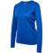 hummel hmlRUN langarm Laufshirt Damen 7045 - true blue XXL