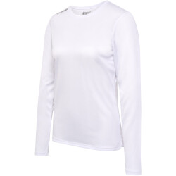 hummel hmlRUN langarm Laufshirt Damen 9001 - white XXL