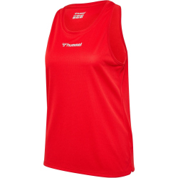 hummel hmlRUN Tanktop Damen 3365 - tango red XXL