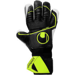 uhlsport Supersoft HN Torwarthandschuhe schwarz/fluo gelb 5