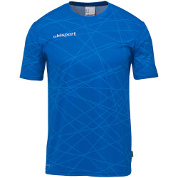 uhlsport Prediction kurzarm Torwarttrikot Herren azurblau S