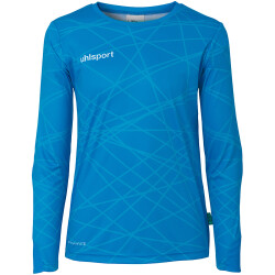 uhlsport Prediction Torwart-Set Kinder fluo blau 116