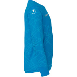 uhlsport Prediction Torwart-Set Kinder fluo blau 116