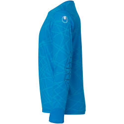 uhlsport Prediction Torwart-Set Kinder fluo blau 116