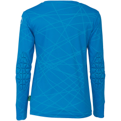 uhlsport Prediction Torwart-Set Kinder fluo blau 140