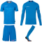 uhlsport Prediction Torwart-Set Herren fluo blau XXL