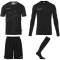 uhlsport Prediction Torwart-Set Herren schwarz 3XL