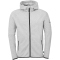 uhlsport ID Sweatjacke mit Kapuze Herren dark grau melange S