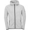 uhlsport ID Sweatjacke mit Kapuze Herren dark grau melange 4XL