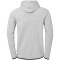 uhlsport ID Sweatjacke mit Kapuze Herren dark grau melange 4XL
