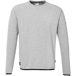 uhlsport ID Sweatshirt Kinder dark grau melange 140