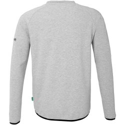 uhlsport ID Sweatshirt Kinder dark grau melange 140