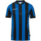 uhlsport Retro Stripe kurzarm Trikot Herren schwarz/azurblau XL