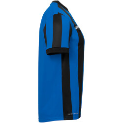 uhlsport Retro Stripe kurzarm Trikot Herren schwarz/azurblau 3XL
