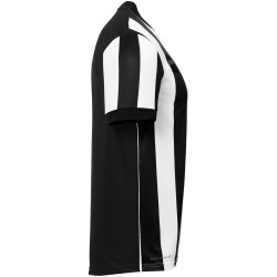 uhlsport Retro Stripe kurzarm Trikot Herren schwarz/weiß XL