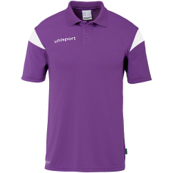 uhlsport Squad 27 Poloshirt Kinder lila/wei&szlig; 164