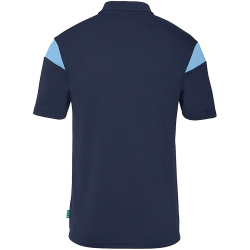 uhlsport Squad 27 Poloshirt Kinder marine/skyblau 164