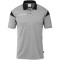 uhlsport Squad 27 Poloshirt Kinder dark grau melange/schwarz 140