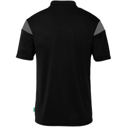 uhlsport Squad 27 Poloshirt Kinder schwarz/anthra 164
