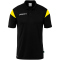 uhlsport Squad 27 Poloshirt Kinder schwarz/limonengelb 140