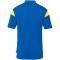 uhlsport Squad 27 Poloshirt Herren azurblau/limonengelb S