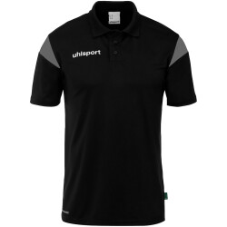 uhlsport Squad 27 Poloshirt Herren schwarz/anthra S