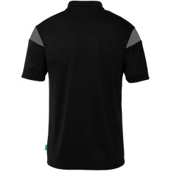 uhlsport Squad 27 Poloshirt Herren schwarz/anthra S