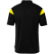 uhlsport Squad 27 Poloshirt Herren schwarz/limonengelb L