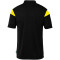 uhlsport Squad 27 Poloshirt Herren schwarz/limonengelb 4XL