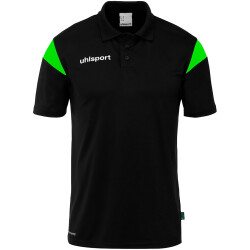 uhlsport Squad 27 Poloshirt Herren schwarz/fluo grün S