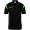 uhlsport Squad 27 Poloshirt Herren schwarz/fluo gr&uuml;n XL