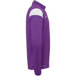 uhlsport Squad 27 1/4-Zip Trainings-Top Kinder lila/weiß 116