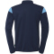 uhlsport Squad 27 1/4-Zip Trainings-Top Kinder marine/skyblau 128