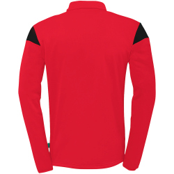 uhlsport Squad 27 1/4-Zip Trainings-Top Herren rot/schwarz S