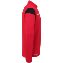 uhlsport Squad 27 1/4-Zip Trainings-Top Herren rot/schwarz XL