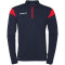 uhlsport Squad 27 1/4-Zip Trainings-Top Herren marine/rot L