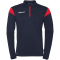 uhlsport Squad 27 1/4-Zip Trainings-Top Herren marine/rot XL