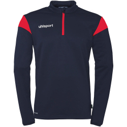 uhlsport Squad 27 1/4-Zip Trainings-Top Herren marine/rot...