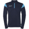 uhlsport Squad 27 1/4-Zip Trainings-Top Herren marine/skyblau S