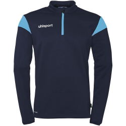 uhlsport Squad 27 1/4-Zip Trainings-Top Herren marine/skyblau M