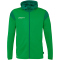 uhlsport Squad 27 Track Trainingsjacke mit Kapuze Kinder grün/lagune 116