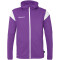 uhlsport Squad 27 Track Trainingsjacke mit Kapuze Kinder lila/weiß 116