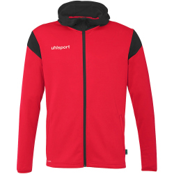 uhlsport Squad 27 Track Trainingsjacke mit Kapuze Kinder...