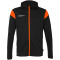 uhlsport Squad 27 Track Trainingsjacke mit Kapuze Kinder schwarz/fluo orange 116