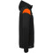 uhlsport Squad 27 Track Trainingsjacke mit Kapuze Kinder schwarz/fluo orange 116