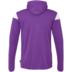 uhlsport Squad 27 Track Trainingsjacke mit Kapuze Herren lila/wei&szlig; M
